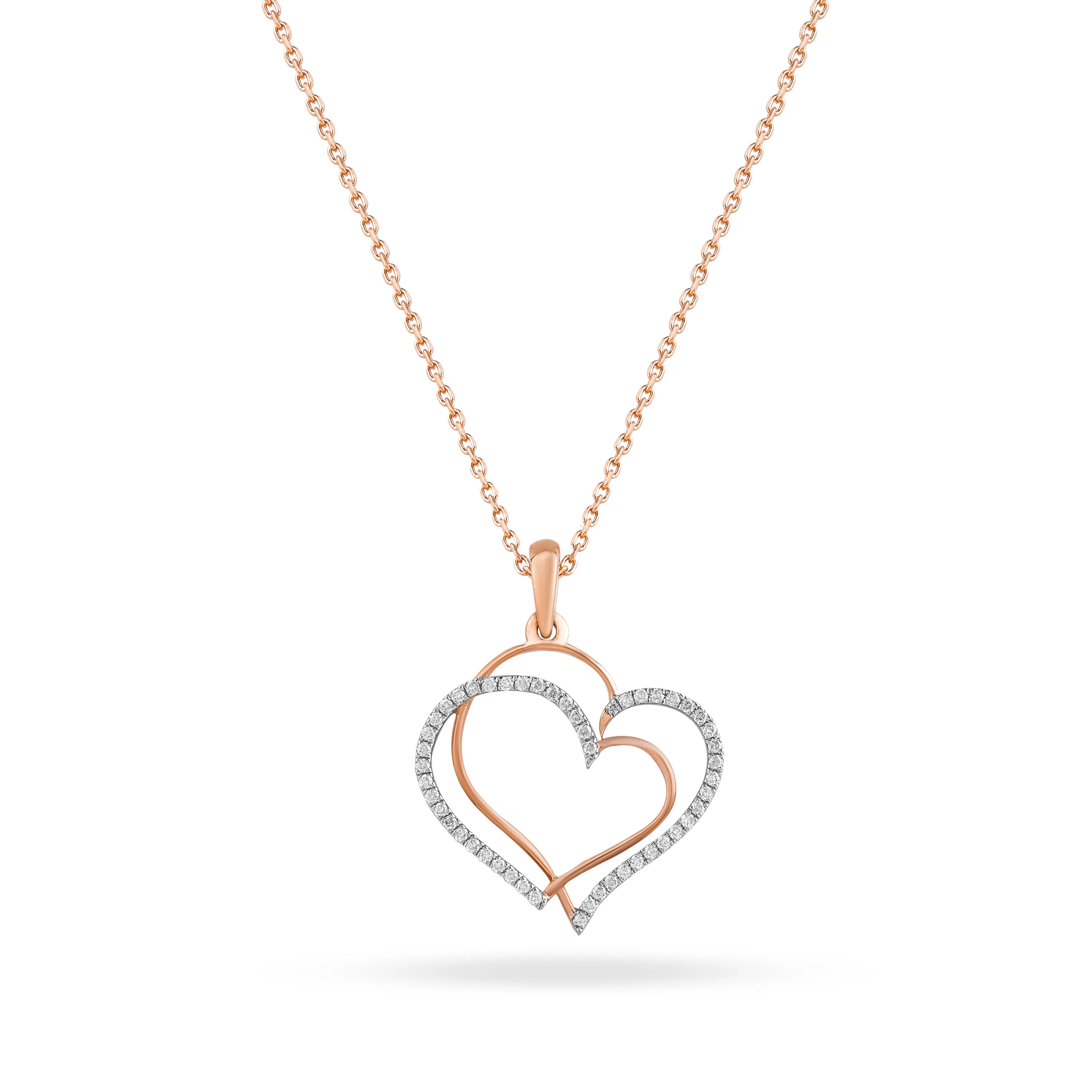 Twin Hearts Pendant
