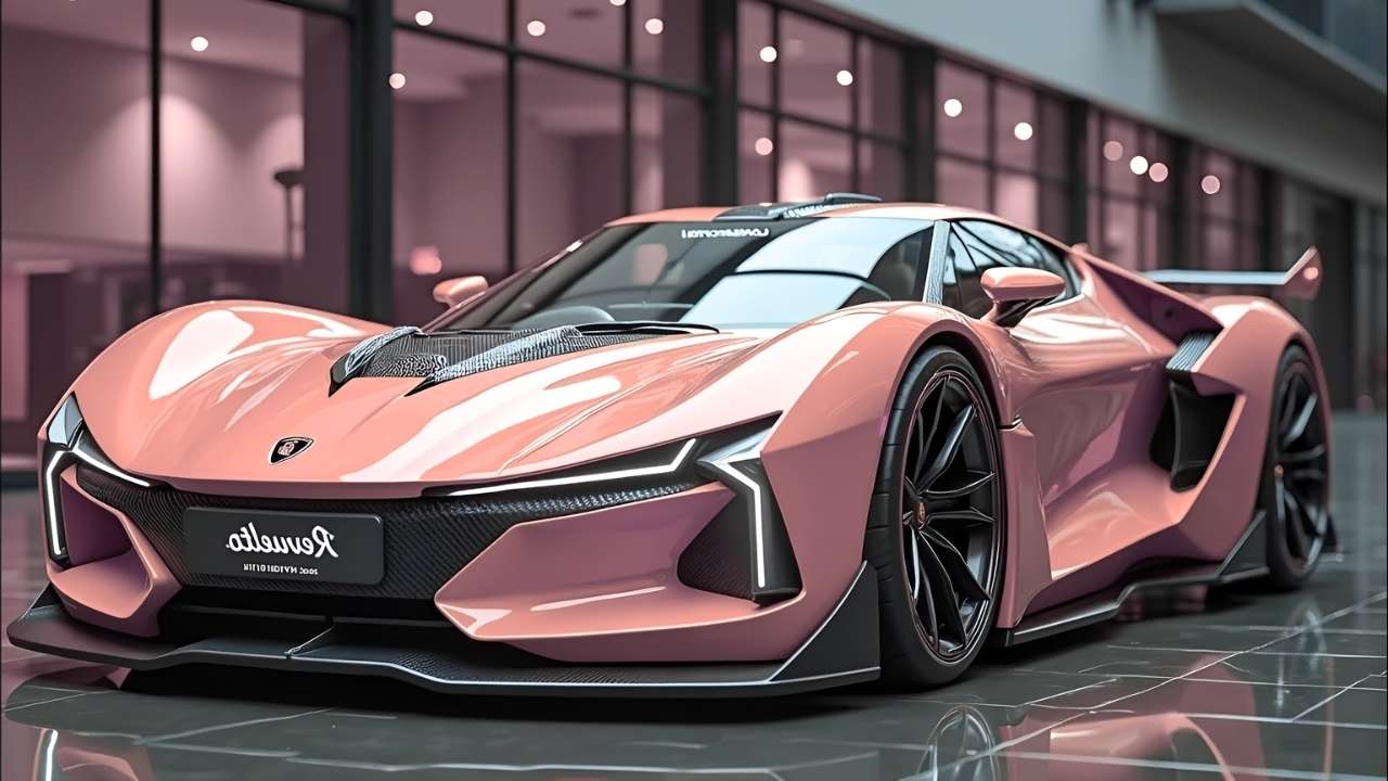 Lamborghini Revuelto Rosa: Superdeportivo Futurista, Potente y con Diseño Impactante